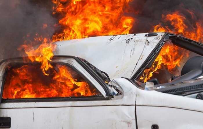 Під окупованим Скадовськом вибухнув автомобіль із чотирма «кадировцями» - ГУР